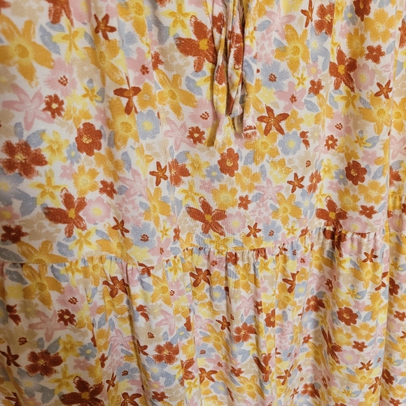 Tiered Floral Summer Dress - Picture 5 of 11